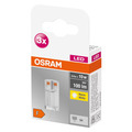 Stiftlampa LED 0,9W G4 3-pack Osram